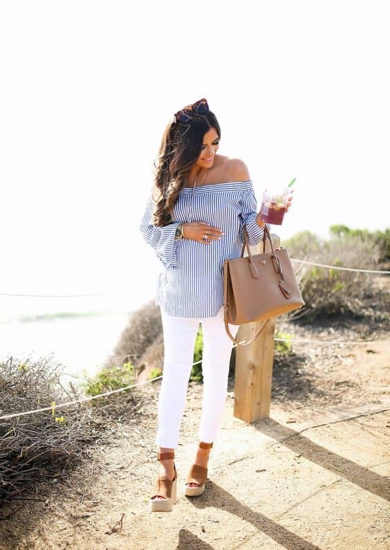 Spring Maternity Outfits That Prove That You Can Look Stylish In Pregnancy