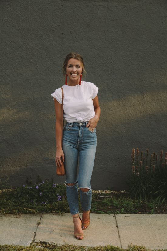 How To Style Your Plain T Shirt In Some Extraordinary Ways This Spring