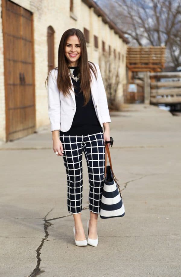 The Best Ways To Wear Plaid Pants This Spring Summer Season