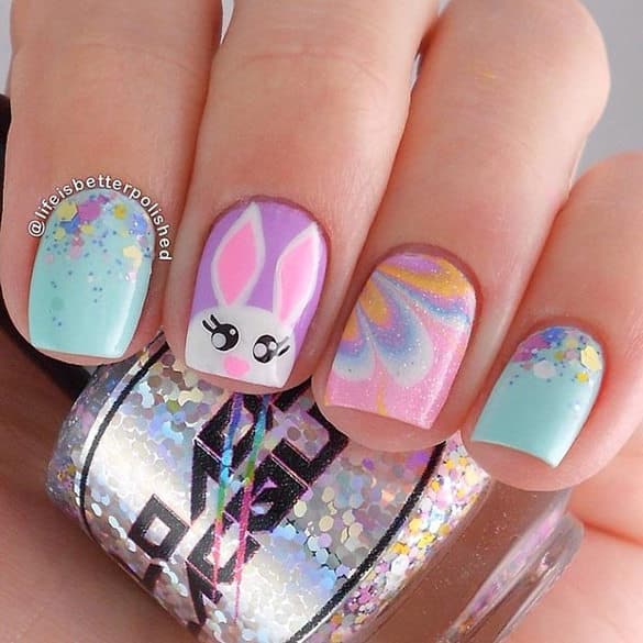 Adorable Easter Bunny Nail Designs That You Should Copy Now