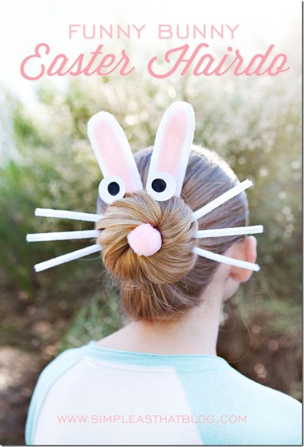 Creative DIY Easter Inspired Hairstyles For Your Little Girl