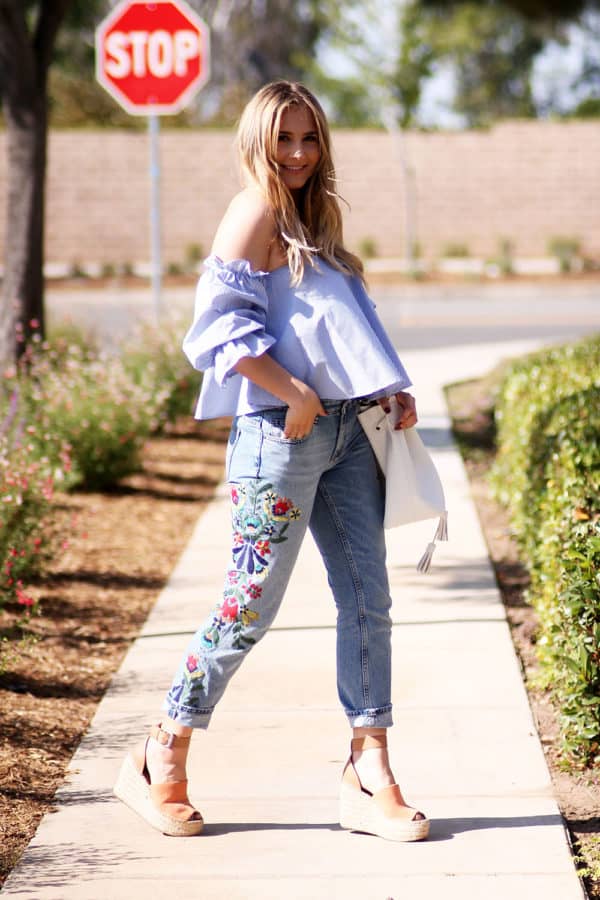 Embroidered Spring Outfits That Will Put You In The Center Of Attention