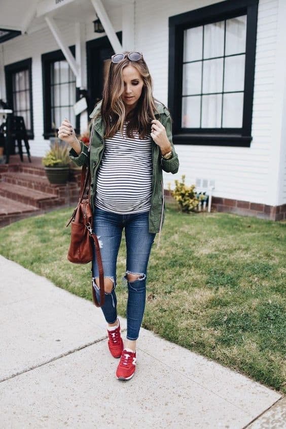 Spring Maternity Outfits That Prove That You Can Look Stylish In Pregnancy