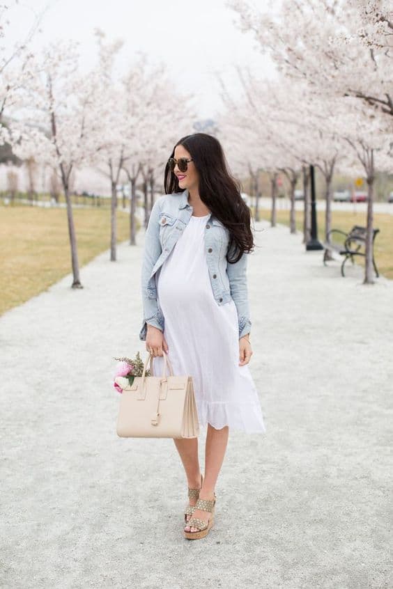 Spring Maternity Outfits That Prove That You Can Look Stylish In Pregnancy