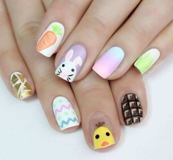 Adorable Easter Bunny Nail Designs That You Should Copy Now