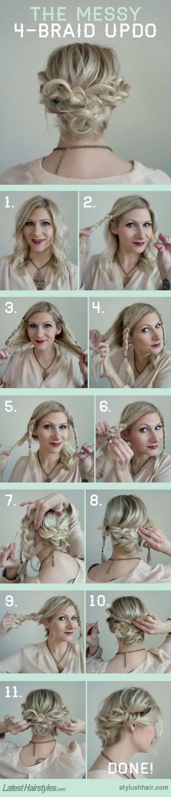 Quick And Easy Hairstyle Tutorials For The Times You Are Too Busy To Visit A Hair Dresser