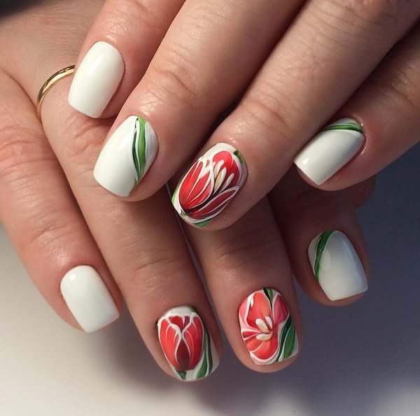 Blooming Nail Designs That Will Bring Spring On Your Nails Instantly