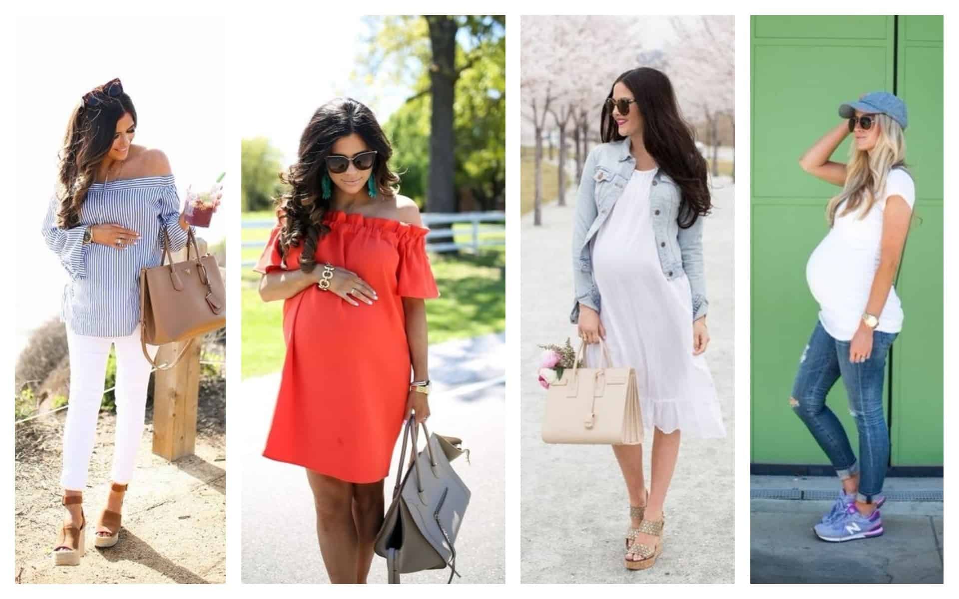 Spring Maternity Outfits That Prove That You Can Look Stylish In