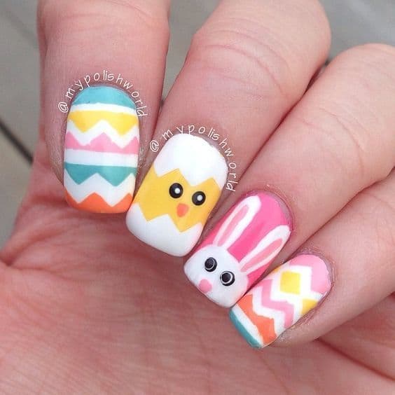 Adorable Easter Bunny Nail Designs That You Should Copy Now