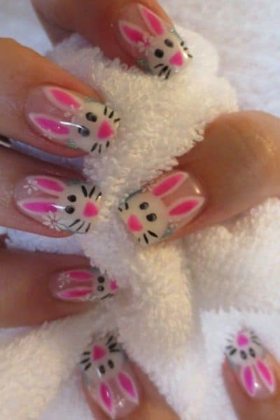 Adorable Easter Bunny Nail Designs That You Should Copy Now