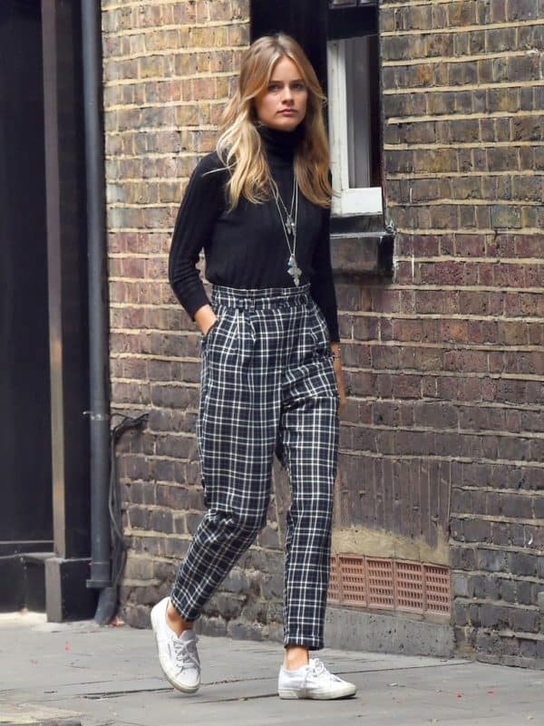 summer plaid pants