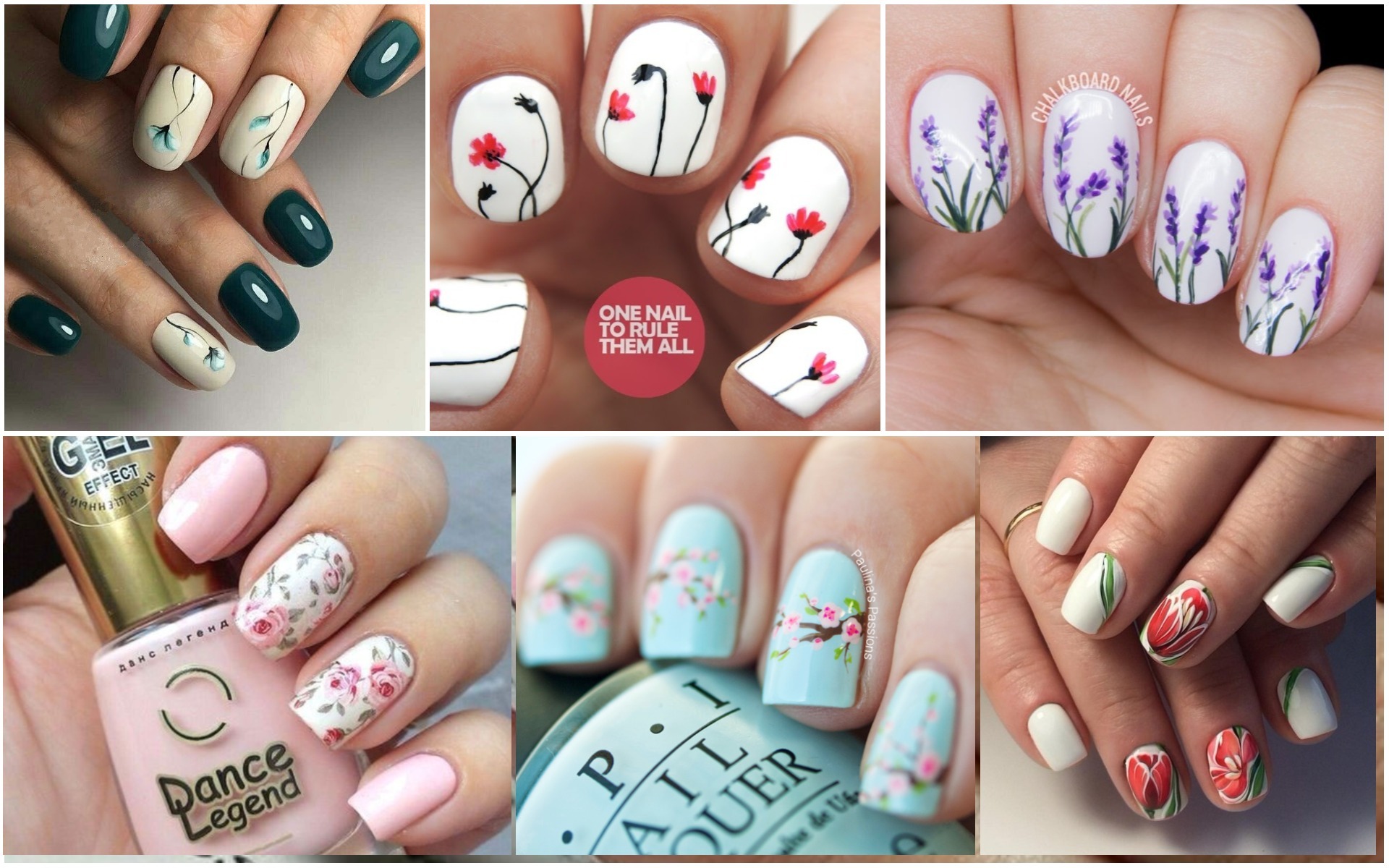 Blooming Nail Designs That Will Bring Spring On Your Nails Instantly ...