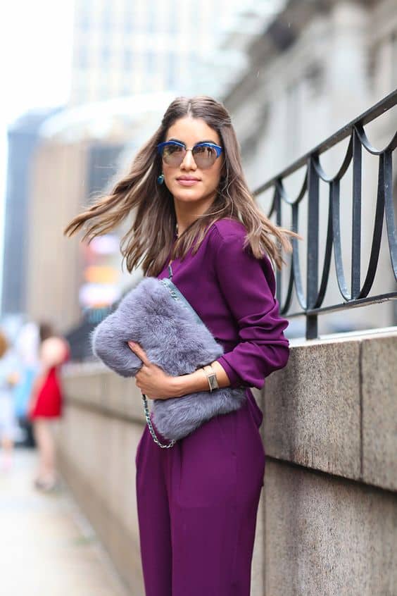 Stylish Ways To Wear The Ultra Violet Color Of The Year 2018 By Pantone