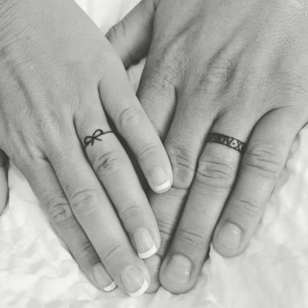 Unique Wedding Ring Tattoos That Will Make You Stand From the Rest Of The Crowd