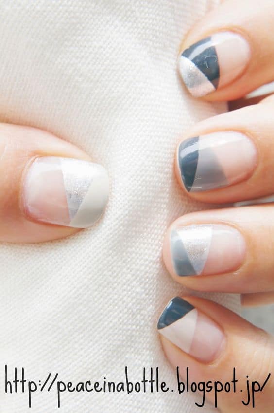 Dramatic Geometric Manicures That Will Add A Dose Of Sophistication To Your Look