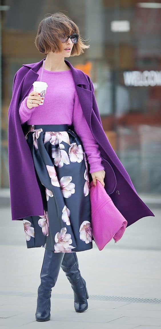 Stylish Ways To Wear The Ultra Violet Color Of The Year 2018 By Pantone