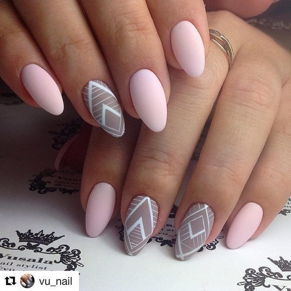 Dramatic Geometric Manicures That Will Add A Dose Of Sophistication To Your Look