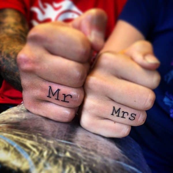 Unique Wedding Ring Tattoos That Will Make You Stand From the Rest Of The Crowd