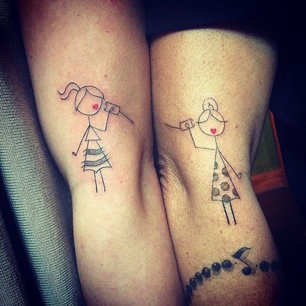 Touching Mother And Daughter Tattoos That Will Melt Your Hearts