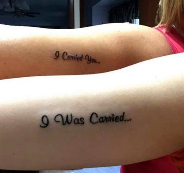 Touching Mother And Daughter Tattoos That Will Melt Your ...