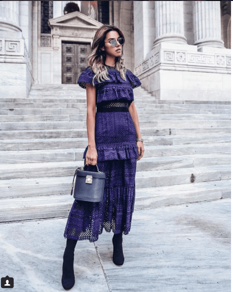 Stylish Ways To Wear The Ultra Violet Color Of The Year 2018 By Pantone