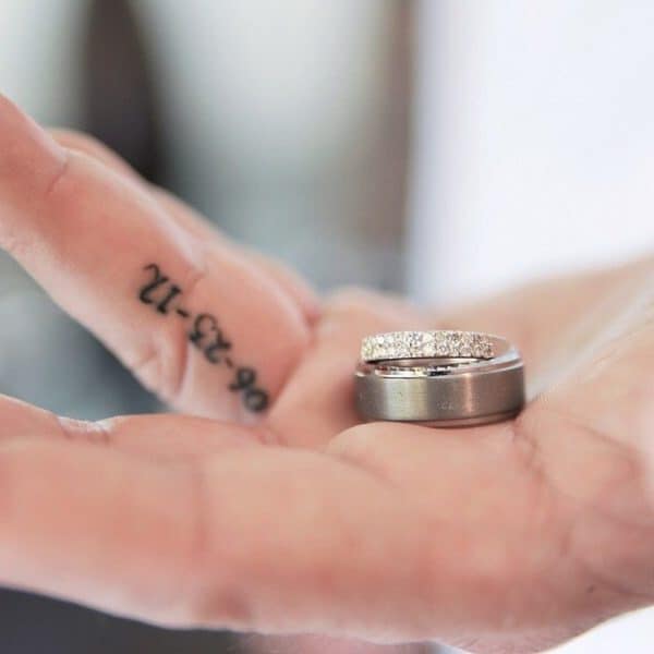 Unique Wedding Ring Tattoos That Will Make You Stand From the Rest Of The Crowd