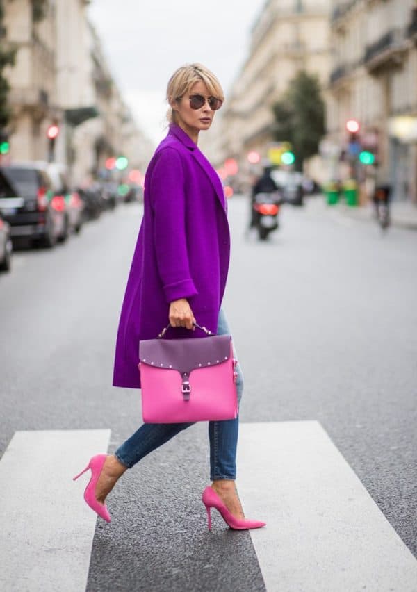 Stylish Ways To Wear The Ultra Violet Color Of The Year 2018 By Pantone