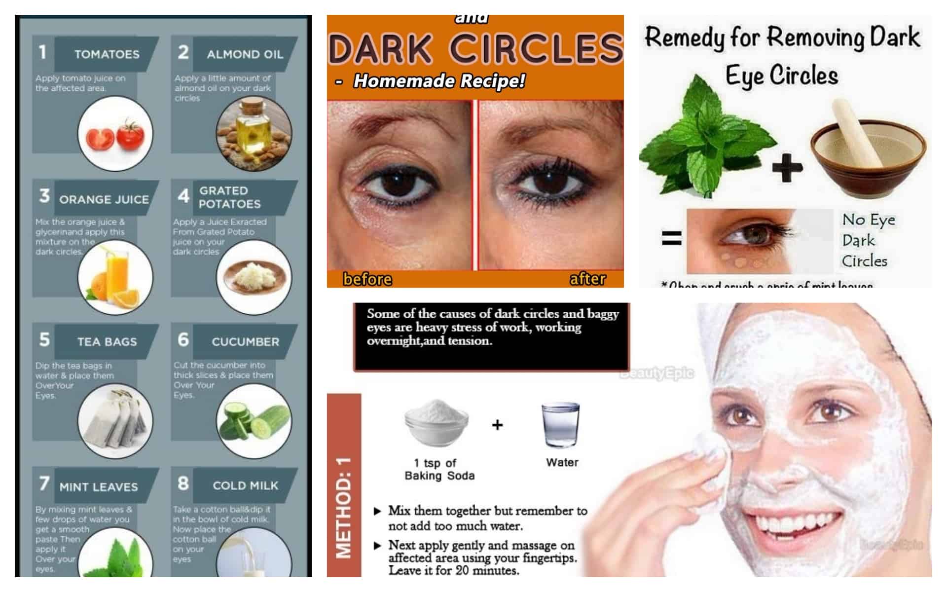 Natural Remedies That Will Help You Remove The Dark Circles Under Your ...