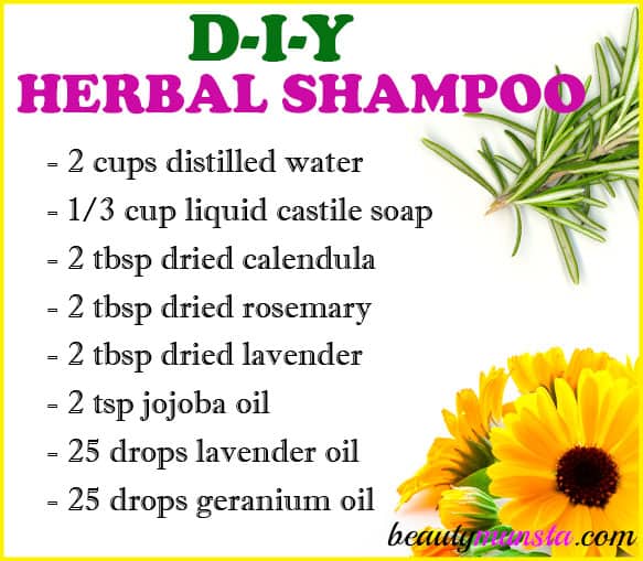 Natural Homemade Hair Shampoos For Shining Hair