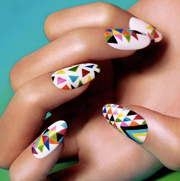Dramatic Geometric Manicures That Will Add A Dose Of Sophistication To Your Look
