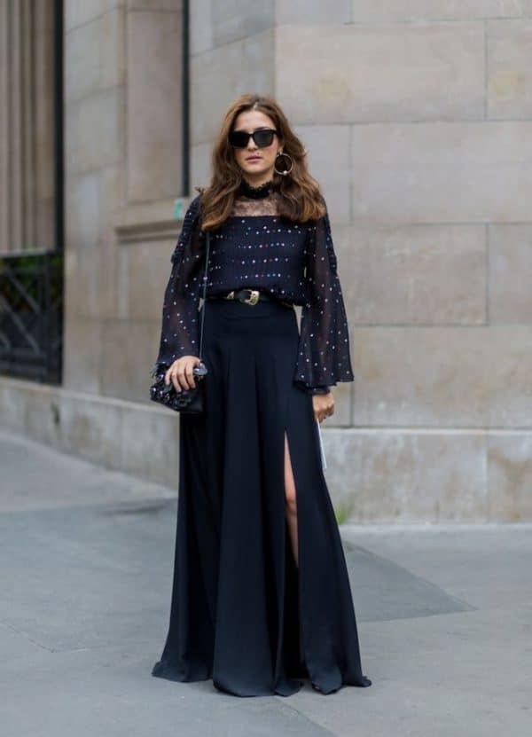 The Best Ways To Wear Head To Toe Black Outfits This Spring