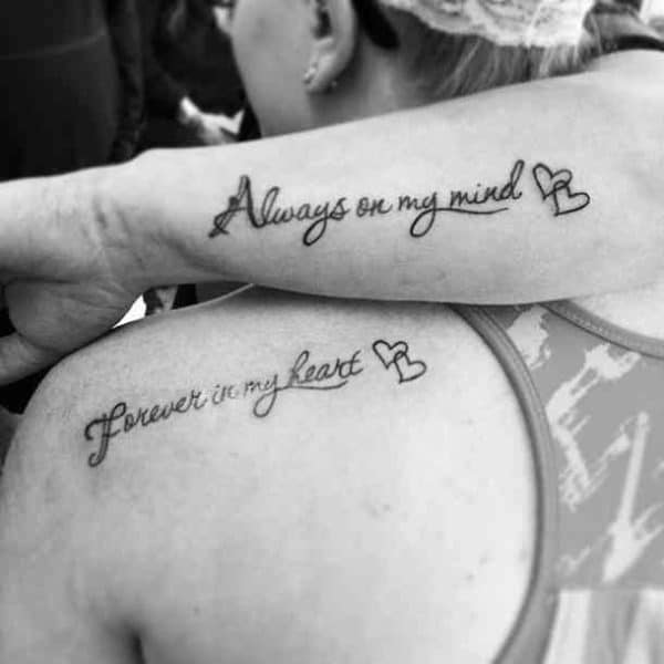 Touching Mother And Daughter Tattoos That Will Melt Your Hearts