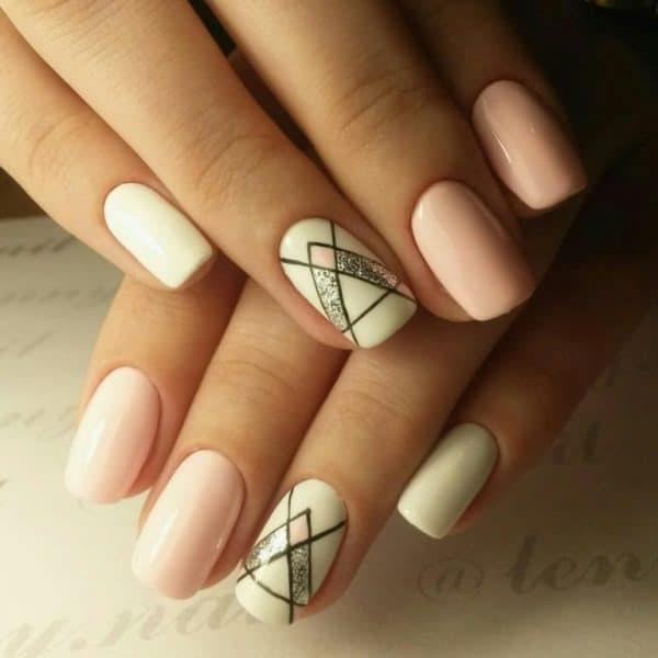 Dramatic Geometric Manicures That Will Add A Dose Of Sophistication To Your Look