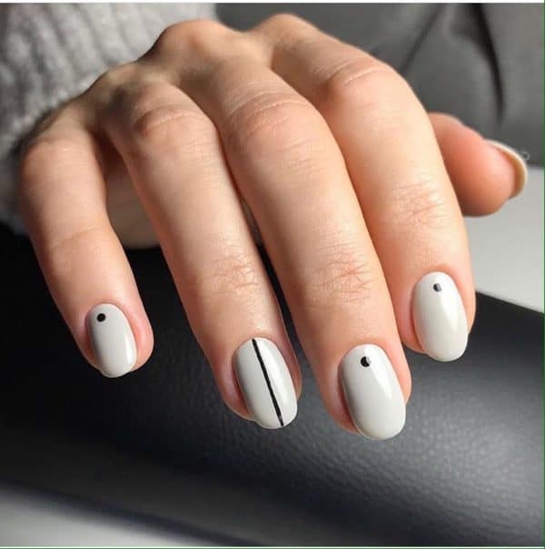 Dramatic Geometric Manicures That Will Add A Dose Of Sophistication To Your Look