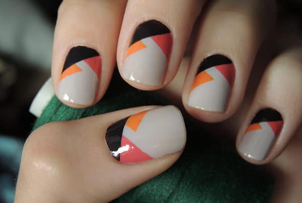 Dramatic Geometric Manicures That Will Add A Dose Of Sophistication To Your Look