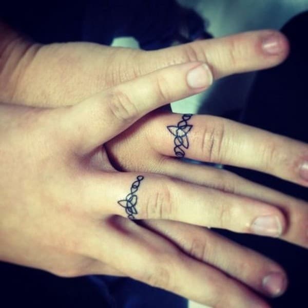 Unique Wedding Ring Tattoos That Will Make You Stand From the Rest Of