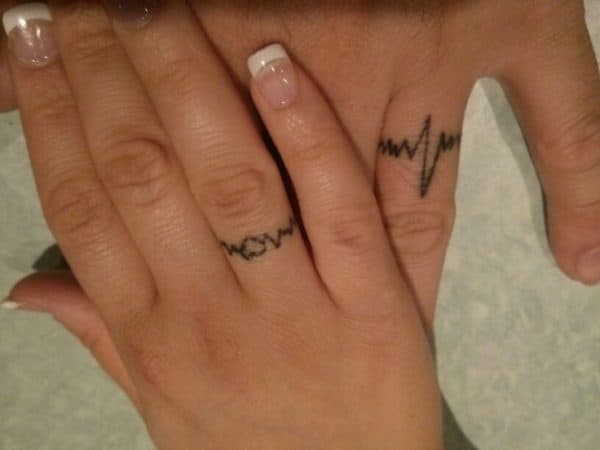 Unique Wedding Ring Tattoos That Will Make You Stand From the Rest Of The Crowd