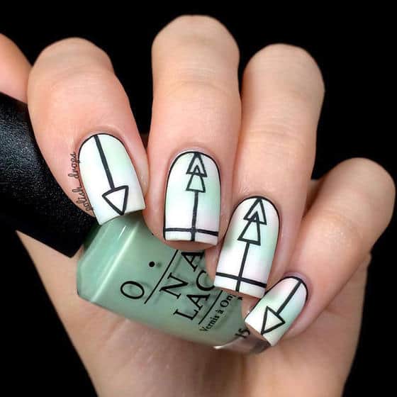 Dramatic Geometric Manicures That Will Add A Dose Of Sophistication To Your Look