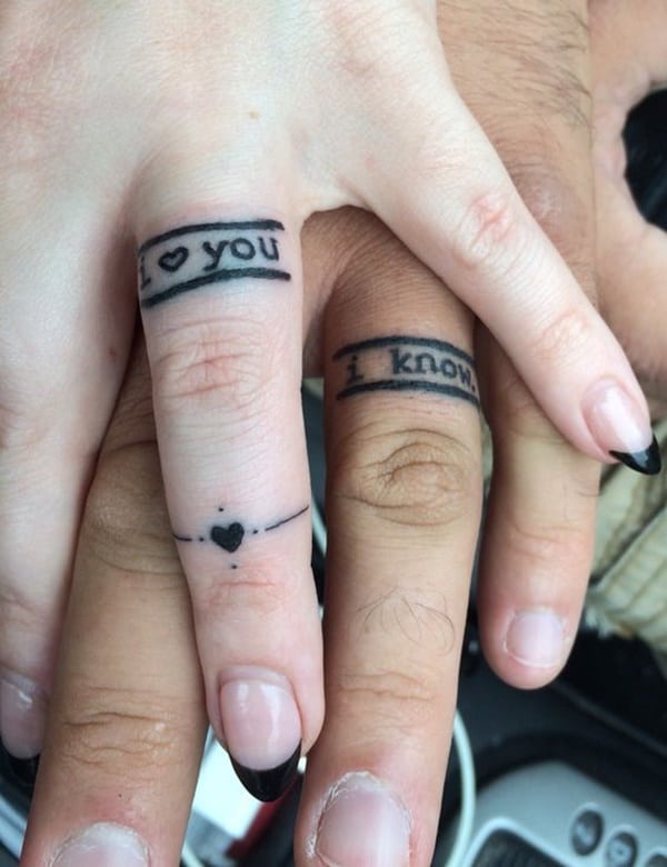 Unique Wedding Ring Tattoos That Will Make You Stand From the Rest Of