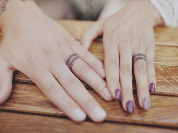 Unique Wedding Ring Tattoos That Will Make You Stand From the Rest Of The Crowd