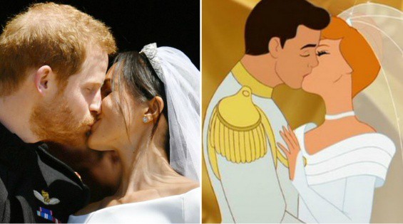 Crazy Resemblance Between The Royal Wedding And Disney Princess Fairy Tale
