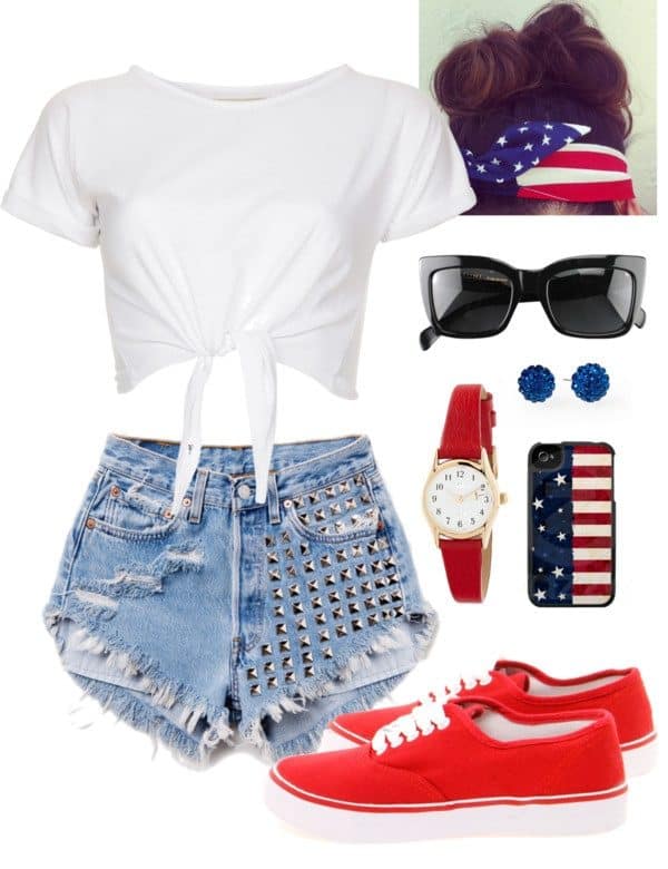 Awesome 4th of July Polyvore Outfits That Will Put You In The Holiday Mood