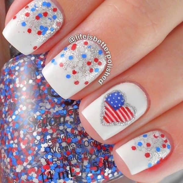 4th of July Nail Designs That Will Help You Show Your Patriotic Spirit