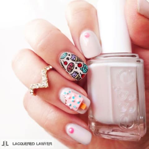 I Scream For Ice Cream Nails