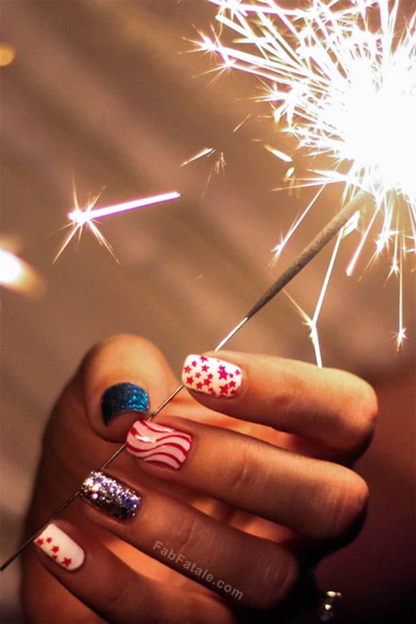 4th of July Nail Designs That Will Help You Show Your Patriotic Spirit