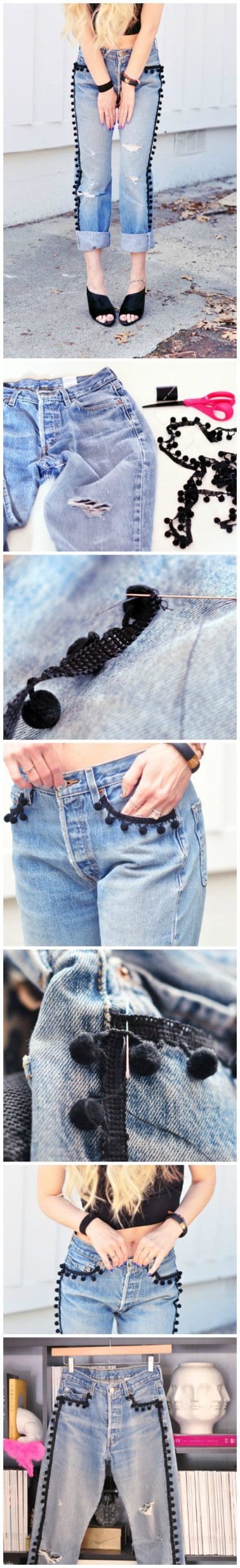Awesome DIY Jeans Transformations That Will Give Them A Fresh Look
