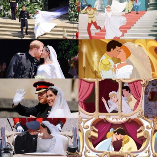 Crazy Resemblance Between The Royal Wedding And Disney Princess Fairy Tale