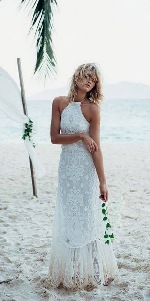 beachy casual wedding attire