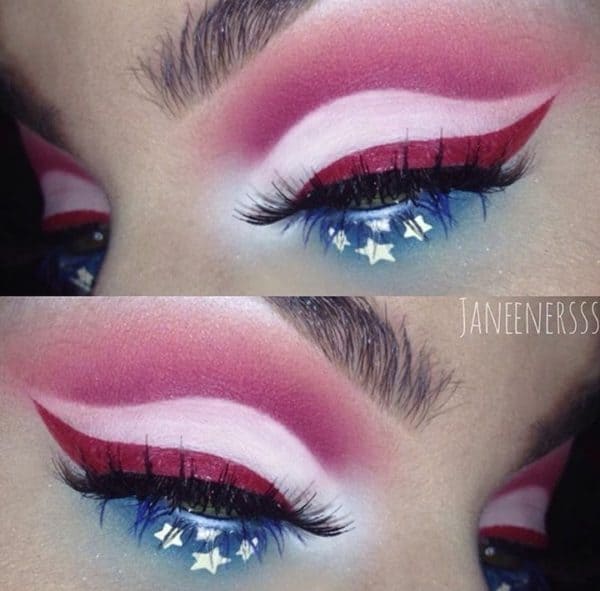 Bold 4th of July Makeup Ideas That Will Complete Your Patriotic Look