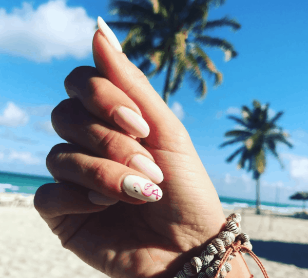 Flamingo Nail Designs That Celebrate Summer